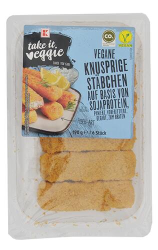 K-Take It Veggie Vegane Knusprige Stäbchen
