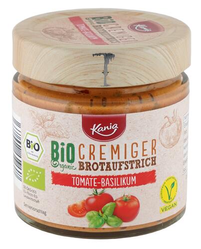 Kania Bio Cremiger Brotaufstrich Tomate-Basilikum
