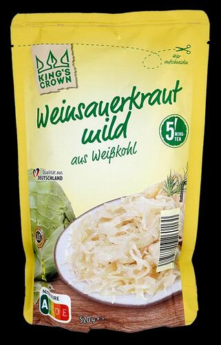 King's Crown Weinsauerkraut mild