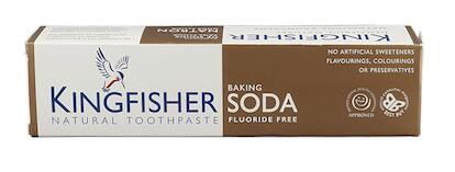 Kingfisher Baking Soda Natural Toothpaste Fluoride Free