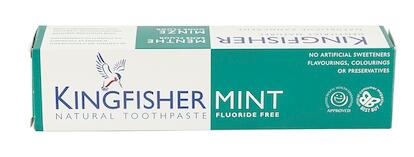 Kingfisher Mint Natural Toothpaste Fluoride Free Kingfisher Mint Natural Toothpaste Fluoride Free