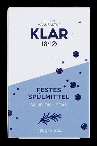 Klar Festes Spülmittel