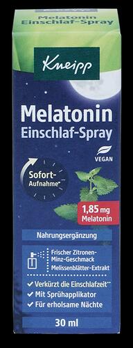 Kneipp Melatonin Einschlaf-Spray 1,85 mg, Zitronen-Minze