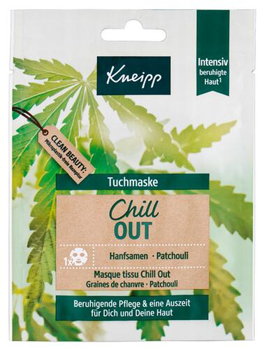 Kneipp Tuchmaske Chill Out Hanfsamen Patchouli