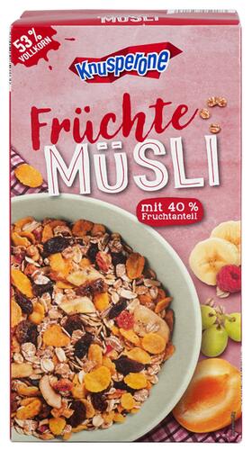 Knusperone Früchte Müsli