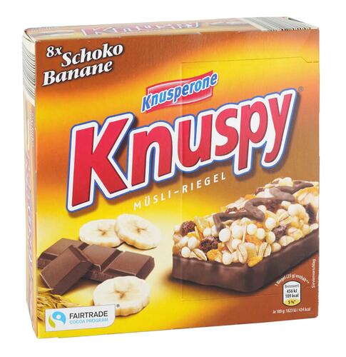 Knusperone Knuspy Müsli-Riegel Schoko Banane