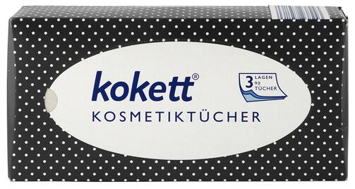 Kokett Kosmetiktücher, 3-lagig