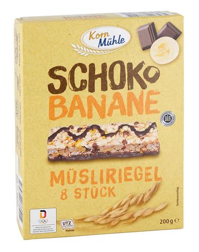 Korn Mühle Schoko Banane Müsliriegel