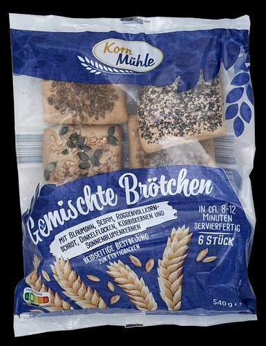 Kornmühle gemischte Brötchen