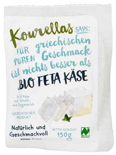 Kourellas Bio Feta Käse, Naturland