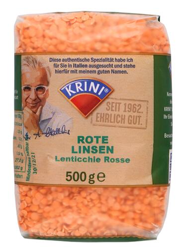 Krini Rote Linsen