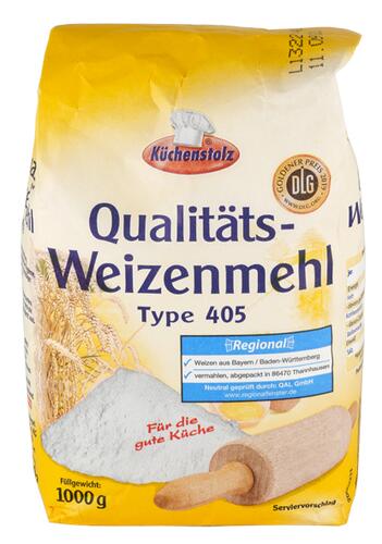 Küchenstolz Qualitäts-Weizenmehl Type 405