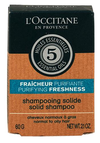 L'Occitane 5 Essential Oils Pure Frische Festes Shampoo L'Occitane 5 Essential Oils Pure Frische Festes Shampoo