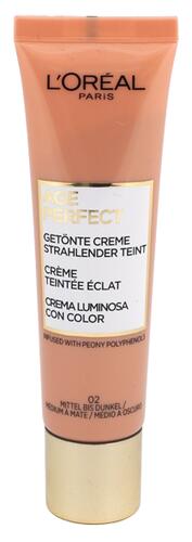 L'Oréal Age Perfect Getönte Creme, 02 mittel bis dunkel