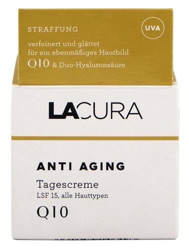 Lacura Anti Aging Tagescreme Q10, LSF 15