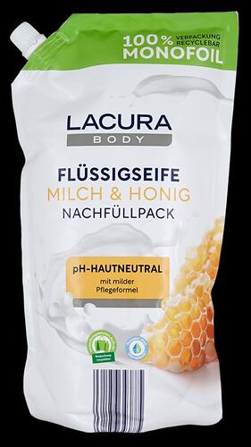 Lacura Body Flüssigseife Milch & Honig