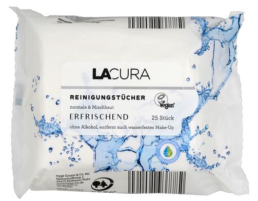 Lacura Reinigungstücher Erfrischend