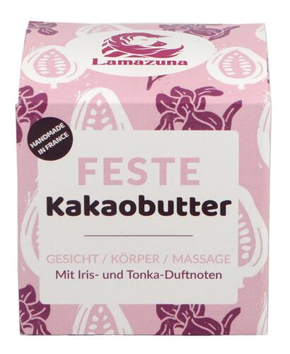 Lamazuna Feste Kakaobutter Iris- und Tonka-Duftnote