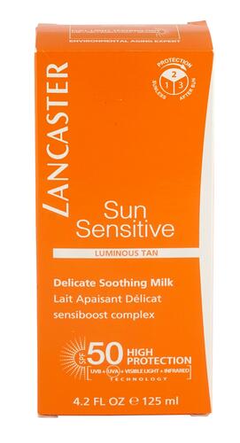 Lancaster Sun Sensitive Zarte Beruhigende Sonnenmilch 50