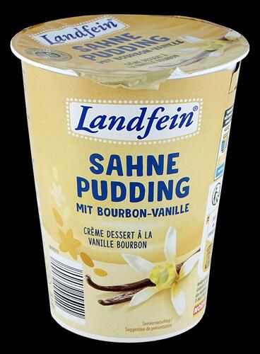 Landfein Sahnepudding mit Bourbon-Vanille
