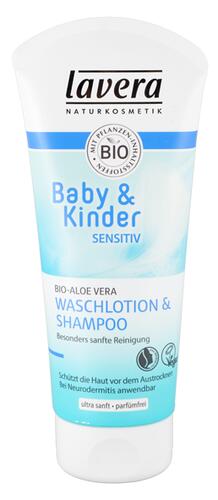 Lavera Baby & Kinder Sensitiv Waschlotion & Shampoo