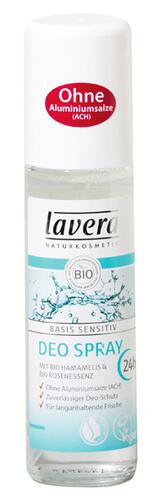 Lavera Basis Sensitiv Deo Spray, Pumpspray