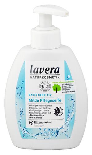 Lavera Basis Sensitiv Milde Pflegeseife Bio-Aloe Bio-Kamille