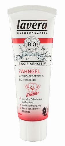 Lavera Basis Sensitiv Zahngel, Bio-Erdbeere & Bio-Himbeere