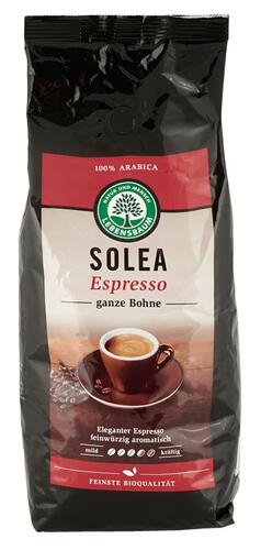 Lebensbaum Solea Espresso ganze Bohne