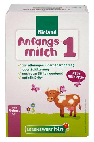 Lebenswert Bio Anfangsmilch 1, Bioland