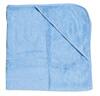 Leela Bio-Badetuch mit Kapuze, hellblau Leela Bio-Badetuch mit Kapuze, hellblau