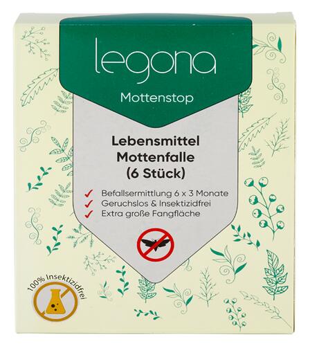 Legona Mottenstop Lebensmittel Mottenfalle