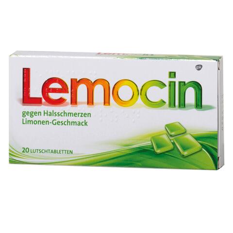 Lemocin gegen Halsschmerzen, Lutschtabletten