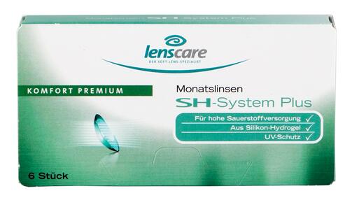 Lenscare Monatslinsen SH-System Plus, -2,00 dpt