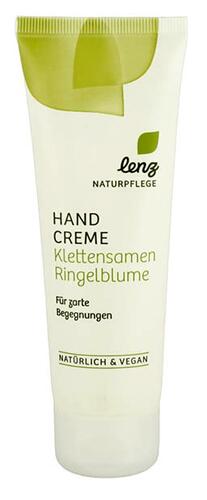 Lenz Handcreme Klettensamen Ringelblume Lenz Handcreme Klettensamen Ringelblume