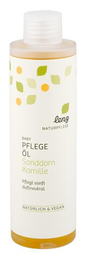 Lenz Naturpflege Baby Pflege Öl Sanddorn Kamille