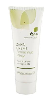 Lenz Naturpflege Zahncreme Sonnenhut Minze mit Vitamin B12 Lenz Naturpflege Zahncreme Sonnenhut Minze mit Vitamin B12