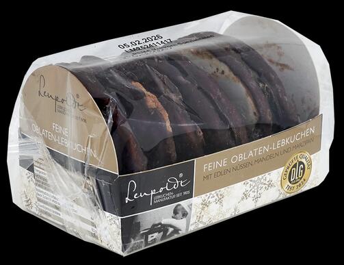 Leupoldt Feine Oblaten-Lebkuchen, schokoliert