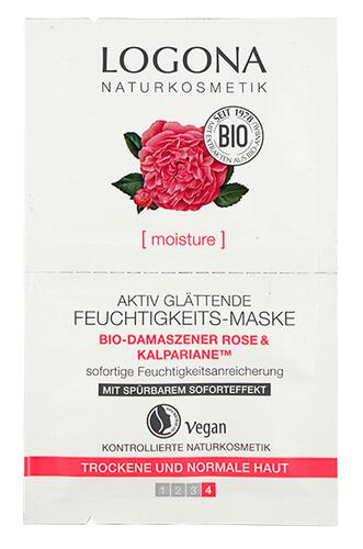 Logona Aktiv Glättende Feuchtigkeits-Maske