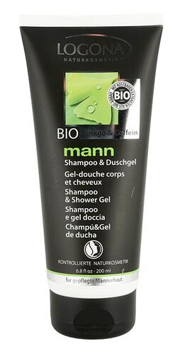 Logona Mann Shampoo & Duschgel Bio Ginkgo & Coffein