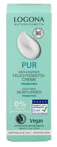Logona Pur Beruhigende Feuchtigkeitscreme mit Probiotika