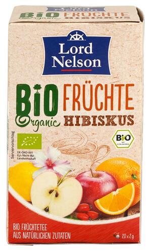 Lord Nelson Bio Organic Früchte Hibiskus, Beutel