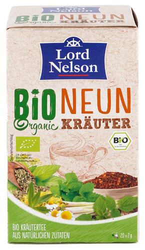 Lord Nelson Bio Organic Neun Kräuter, 20 Beutel