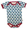 Loud + Proud Body Kurzarm mit blauen Schnecken Loud + Proud Body Kurzarm mit blauen Schnecken