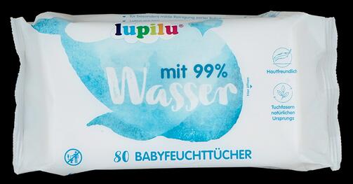 Lupilu Babyfeuchttücher pure water
