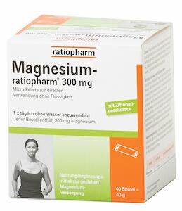 Magnesium-Ratiopharm 300 mg, Beutel Magnesium-Ratiopharm 300 mg, Beutel