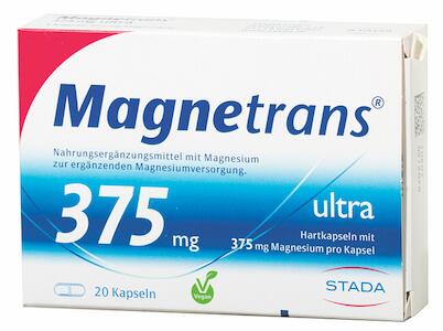 Magnetrans Ultra 375 mg, Hartkapseln
