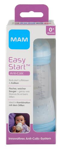 MAM Easy Start Anti-Colic Flasche, 0+ Monate , 260 ml