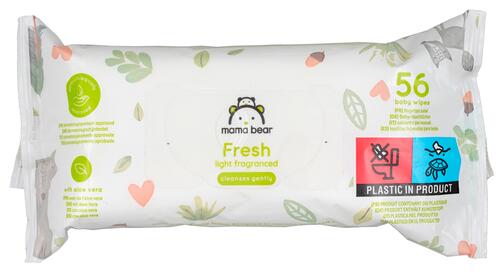 Mama Bear Fresh Baby-Feuchttücher, 18er Pack