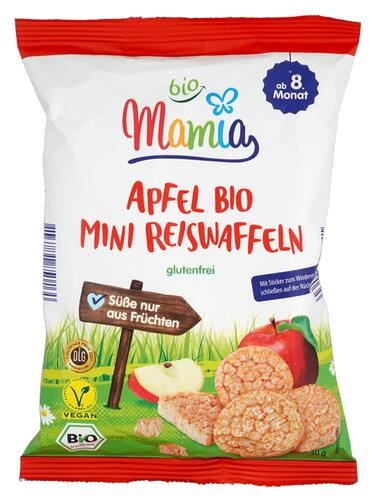 Mamia Apfel Bio Mini Reiswaffeln